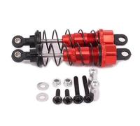 APMXQWIL Parti per Auto RC Compatibile con Hobby per HPI WR8 per Flux 101212 107888 1/10 Rc Auto Riempito di Olio per Tipo Ammortizzatore Ammortizzatore 85 Millimetri(Red)