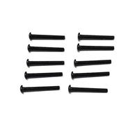 APMXQWIL Parti per Auto RC Compatibile con JLB per Racing per Cheetah 11101 21101 J3 per Speed 1/10 RC Auto Parti di Aggiornamento Accessori di Ricambio 10 Pezzi M3x12mm Vite SW003
