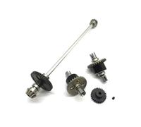 APMXQWIL Parti per Auto RC Compatibile con Wltoys 144001 1/14 RC Ricambi Auto Pezzi di Ricambio Differenziale in Metallo Riduttore Centrale per Albero Motore(White)