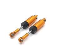 APMXQWIL Parti per Auto RC Compatibile con WPL C14 C24 B14 B24 per HengLong per FeiYu per JJRC RC Parti di Automobili Aggiornamento in Metallo Ammortizzatore Idraulico(Yellow)