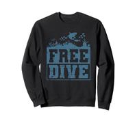 Apnea Diving Ocean Immersione Gratuita Felpa