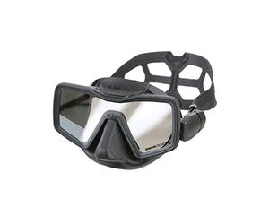 Apnea mask monolens silicone black mirror lenses