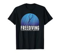 Apnea subacquea Apnea Sommozzatori Freediving Maglietta