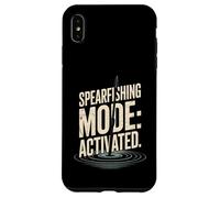 Apneista attivato in modalità pesca subacquea Custodia per iPhone XS Max