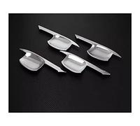 APNPCENEHZ Maniglia esterna ABS Chrome Maniglia Di Portello Della Copertura Con Chiave Foro Di Cattura Cap Trim Stampaggio Per HYUNDAI Per Hyundai Tucson 2015-2020 Accessori Per Auto(ABS Chrome)