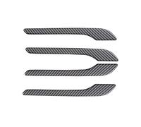 APNPCENEHZ Maniglia esterna Per Il Modello 3 Y 2017-2022 In Fibra Di Carbonio ABS Maniglia Della Porta Dell'automobile Adesivo Porta Wrap Copertura Pasta Accessori(Matte carbon fiber)