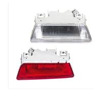 APNWVFO Fanale Posteriore Auto Per Nissan Per X-Trail Per XTrail Per Rouge T31 08-13 Paraurti Posteriore Riflettore Fanale Posteriore Fendinebbia Luce Retromarcia(Red and White)