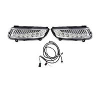 APNWVFO Fendinebbia Per Polo MK8 6R 2011 2012 2013 HA CONDOTTO LA Lampada Della Nebbia DRL Paraurti Anteriore Luce E Filo Telaio 6RD 941 699 6RD 941 700 Faro fendinebbia(LED lamp and cable)