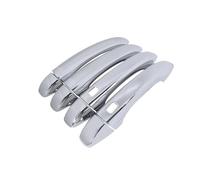 APNWVFO Per Arkana Per Megane Per Conquista Per Samsung XM3 2019 2020 2021 Auto Porta Maniglia Della Copertura 4 Pezzi Parti Esterne Maniglia Portiera Esterna Auto(Metallic Silver 4pcs)