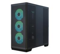 APNX GEH Midi C1-R-BK-V1 - Case per computer MicroATX, compatibile con Mini-ITX, colore: Nero