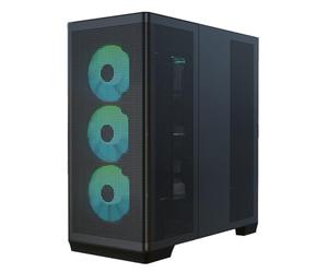 APNX GEH Midi C1-R-BK-V1 - Case per computer MicroATX, compatibile con Mini-ITX, colore: Nero