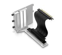 APNX Kit supporto verticale GPU 1, PCI Express 5.0 X16 Flat Line Riser Cable 150mm, Bianco