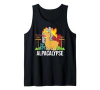 Apocalisse Alpaca Fine del Mondo Canotta