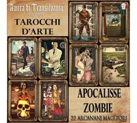 apocalisse tarocchi mazzo di carte decani arcani maggiori vintage oracolo zombie