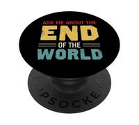 Apocalittico mi chiede della fine del mondo PopSockets PopGrip Adesivo