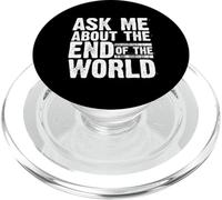 Apocalittico mi chiede della fine della preparazione del mondo PopSockets PopGrip per MagSafe