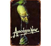 Apocalypse Now IMDB Top 250 Targa in metallo targa poster 20,3 x 30,5 cm vintage retrò decorazione da parete