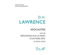 Apocalypse: suivi de Réflexions sur la mort d'un porc-épic et autres essais