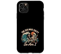 Apocalypso Dark Humor Beach Rave Fine del mondo Meme Tramonto Custodia per iPhone 11 Pro Max