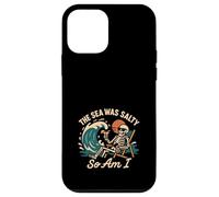 Apocalypso Dark Humor Beach Rave Fine del mondo Meme Tramonto Custodia per iPhone 12 mini