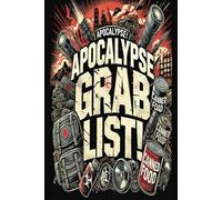 Apocolypse Grab List: Because When the World Ends, You’ll Still Forget Your Keys. Novelty notepad, Perfect gift for friends, family or co-workers.