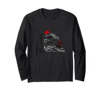 APOH Hokusai Santa Great Wave PAPL14759 Maglia a Manica