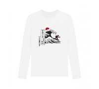 ApohSanta Great Wave Maglietta Hokusai Adulto Unisex (PN1559)