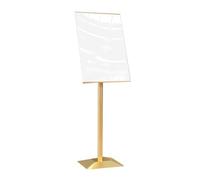 APOIUO Espositore for Poster, Espositore for Cartelloni, Espositore for Poster Verticale da Pavimento, Espositore for Cartelloni Pubblicitari for Negozi Aziendali(Gold,50x70cm)