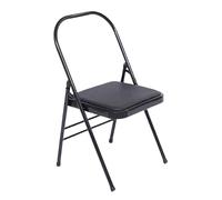 APOIUO Sedia Ausiliaria For Yoga, Attrezzatura For Inversione For Addominali E Core, Allenamento Equilibrio Pieghevole, For Il Fitness A Casa E For Alleviare Lo Stress(Black)