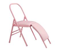 APOIUO Sedia da yoga, pieghevole rinforzata e portatile, senza schienale, con supporto lombare, for mantenere l'allineamento e la flessibilità.(Color2)