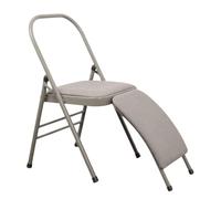APOIUO Sedia Da Yoga, Sedia Da Pilates Pieghevole, Facile Da Trasportare E Riporre, Con Supporto For La Vita Beauty Light Life, For Studi Di Yoga Al Chiuso E All'aperto(Color3)