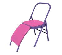 APOIUO Sedia Da Yoga, Sedia Pieghevole Allungabile Con Schienale, Conquista Più Posizioni, For Principianti, Yoga Di Stretching E Rigidità(Color1)