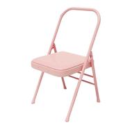 APOIUO Sedia Da Yoga, Seduta In PU Con Tubo Di Acciaio Spesso, Sedia Portatile Senza Schienale, For Yoga, Stretching E Allevia Lo Stress(Color2)