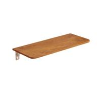 APOIUO Tavolo Pieghevole Da Parete, Tavolo Pieghevole In Legno Massello Che Non Occupa Spazio, Può Essere Utilizzato For L'ufficio Trucco E For Pranzare Nella Camera(30x100cm)