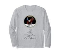 Apollo 11 Shirt Moon Landing Astronauti Autografi Regalo Maglia a Manica