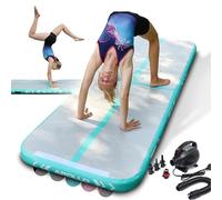 Apollo Air Mat Pro - Materasso ad aria per adulti, utilizzabile anche come materasso per ginnastica per bambini, disponibile nelle lunghezze di 3m e 4m, materasso gonfiabile per ginnastica da casa