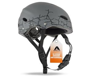 Apollo Casco da Skate | Casco Bambino e Bambina Regolabile | Caschetto Scooter, Bici, Skateboard, BMX | Casco Bici Bambino 2 Anni in su | Disponibile in Diverse Misure e Colori