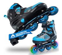 Apollo Champion, pattini in linea regolabili per ragazzi e ragazze a partire dalla taglia 31, per donne e uomini fino alla taglia 42, pattini in linea di alta qualità per bambini e adulti