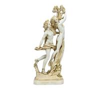 Apollo & Daphne - Statua in alabastro fuso ispirato al Bernini, patina, fatta a mano e dipinta a mano in Grecia, mitologia classica da collezione