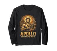 Apollo Dio Greco del Sole e della Musica Maglia a Manica