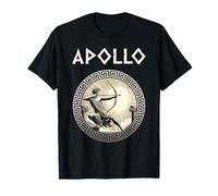 Apollo dio greco del tiro con l'arco, della musica e della Maglietta