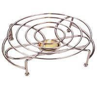 Apollo Housewares Riscaldatore piatto rotondo cromato
