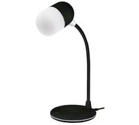 Apollo LED Scrivania Lampada Con Wireless Caricatore & Bluetooth Altoparlante -