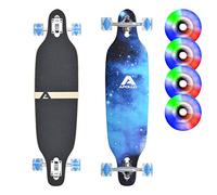 Apollo Longboard Special Edition tavola Completa, con Cuscinetti a Sfera ABEC High Speed, Drop-Through Freeride Skating Cruiser Boards