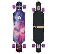 Apollo Longboard Supernova Special Edition Tavola completa con cuscinetti a sfera ABEC High Speed incl. Skate T-Tool, Drop Through Freeride Skating Cruiser Boards Tavole