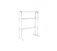 Apollo - Porta Asciugamani, in Legno, Colore: Bianco