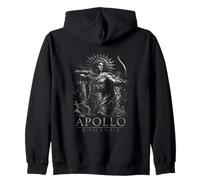 Apollo Romano Antico Sole Romano Dio Arciere Felpa con Cappuccio