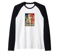 Apollo Romanus Romano Sole Dio Arciere Lira Maglia con Maniche Raglan