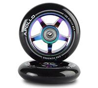 Apollo Rotelle per Monopattino Stunt Scooter 100mm PRO Wheels con Alu Core - 2X Cuscinetti a Sfera ABEC 9, Rotelle di Ricambio per Monopattino Adatte a monopattini Stunt-, Freestyle- e Kick-Scooter