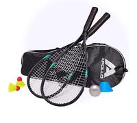Apollo Set da Speed Badminton | Racchette Badminton in Diversi Colori | Badminton Set | Set Racchetta Squash | Badminton Racchette e Borsa| Racchetta Crossminton | Volano Bambini
